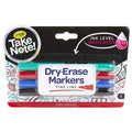 Crayola Low Odor Dry Erase Markers Fine Tip – 4 Pcs