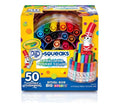 Crayola Pip-Squeaks Washable Mini Marker Set – Multicolor, 50 Pcs