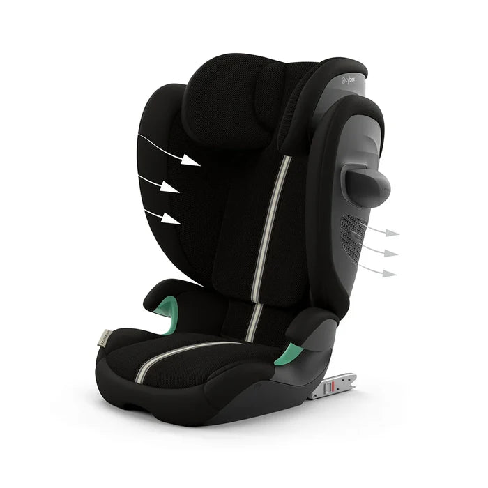 Cybex Solution G2 Plus Car Seat (Moon Black/Black)