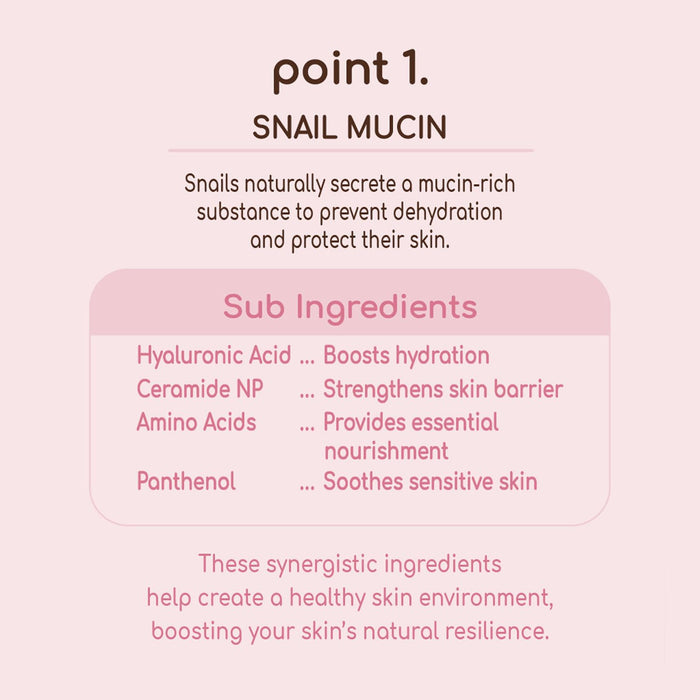 Dearboo Glass Skin Snail Serum
