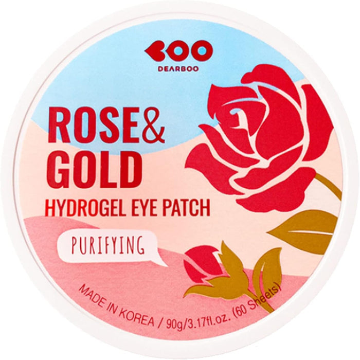 Dearboo Rose & Gold Hydrogel Eye Patch