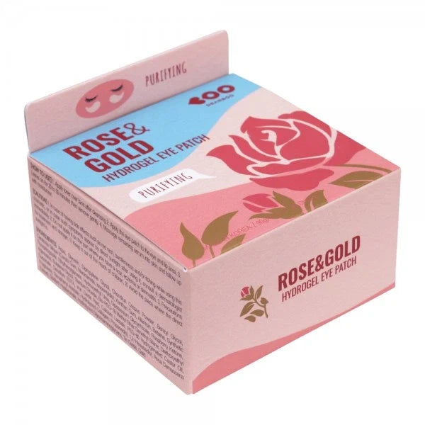 Dearboo Rose & Gold Hydrogel Eye Patch