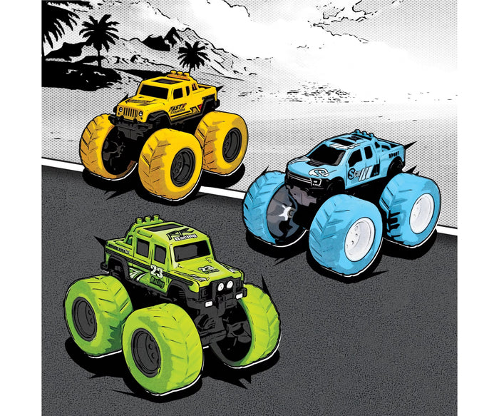 Dickie Monster Trucks (Yellow)