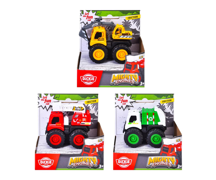 Dickie Toys Mighty Engines Monster Truck (Sold Separately)