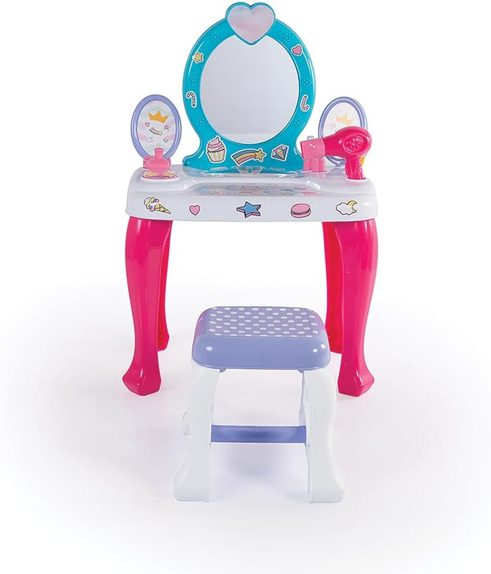 DOLU Unicorn Dressing Table & Stool Set