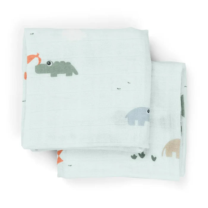 Done By Deer Burp Cloth - Pack of 2