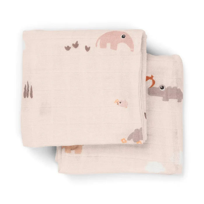 Done By Deer Burp Cloth - Pack of 2