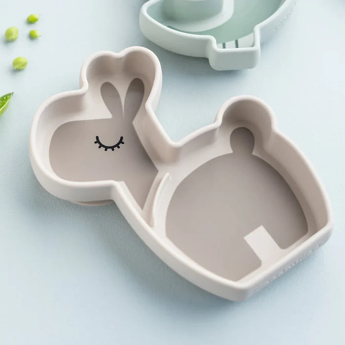 Done By Deer Silicone Stick & Stay Snack Plate