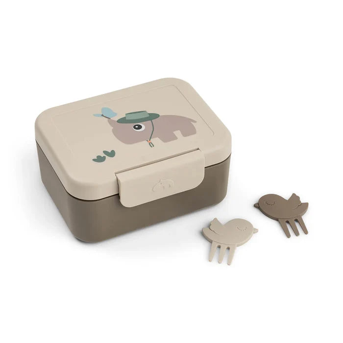 Done By Deer Tiny Lunch Box with Snack Picks