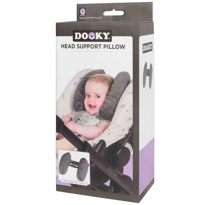 Dooky Head Support Pillow (Grey)