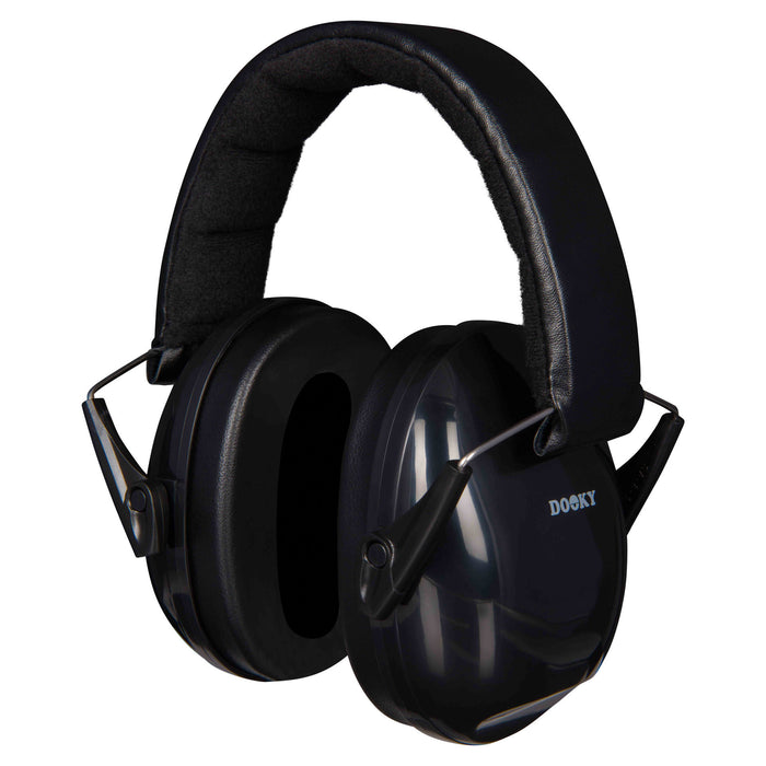 Dooky Junior Ear Protection Black/Healthcare Access (3 Years Old +)