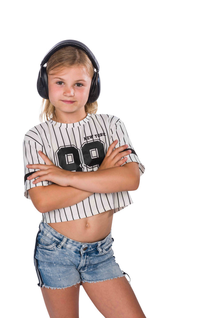 Dooky Junior Ear Protection Black/Healthcare Access (3 Years Old +)