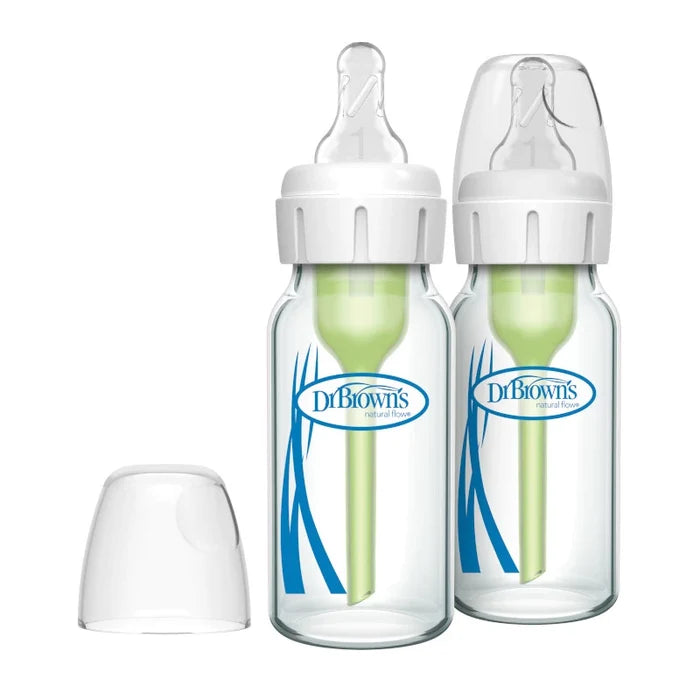 Dr. Brown's Narrow Glass Options+ Bottle (120ml) - Pack of 2