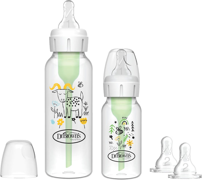 Dr. Brown's Natural Flow PP Narrow Options + Sampler Kit