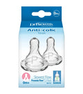 Dr. Brown's Preemie Flow Silicone Narrow Nipple - Pack of 2