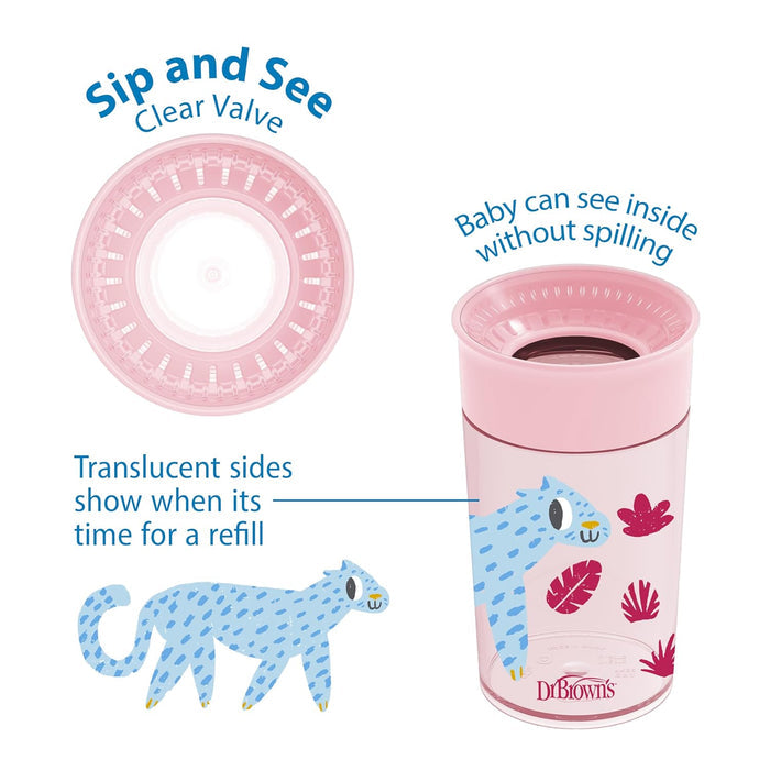 Dr. Brown's Smooth Wall Cheers 360 Cup (300ml)