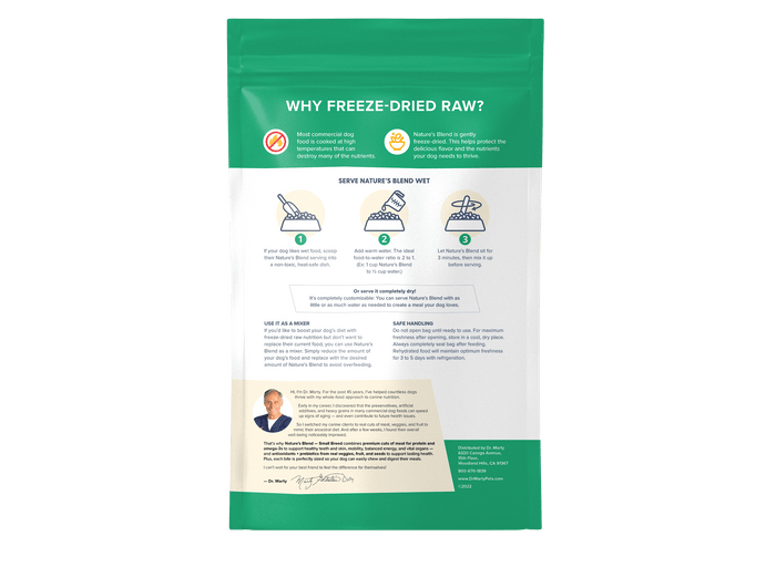 Dr. Marty Nature's Blend Small Breed Dog Food
