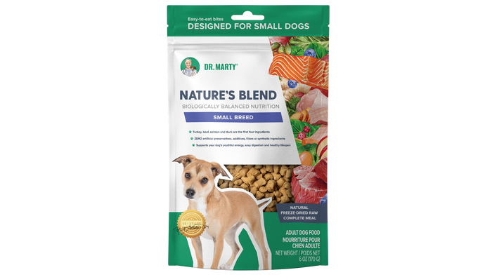 Dr. Marty Nature's Blend Small Breed Freeze Dried Raw Dog Food