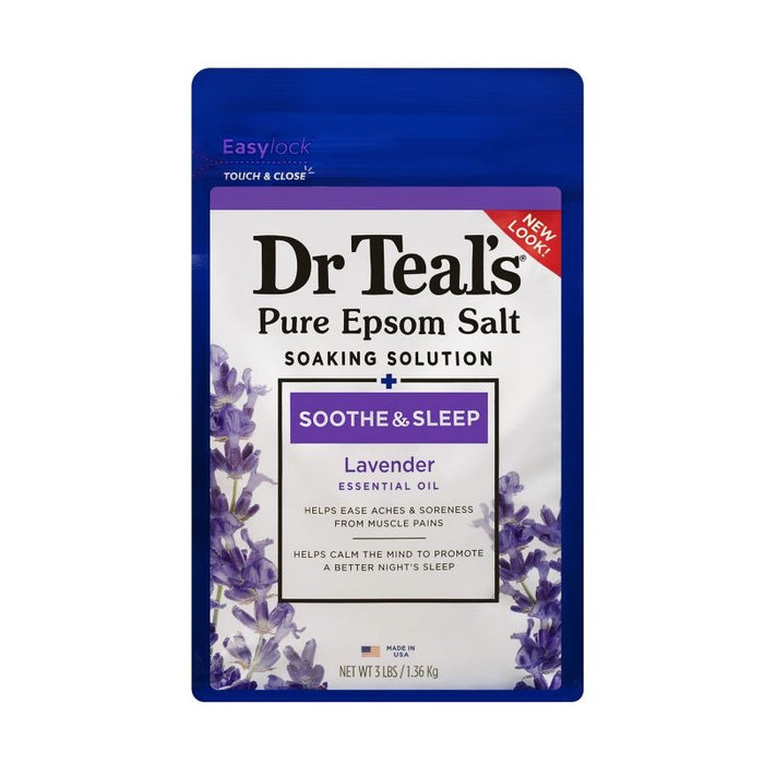 Dr. Teal's Epsom Bath Salt Lavander (1.36kg)