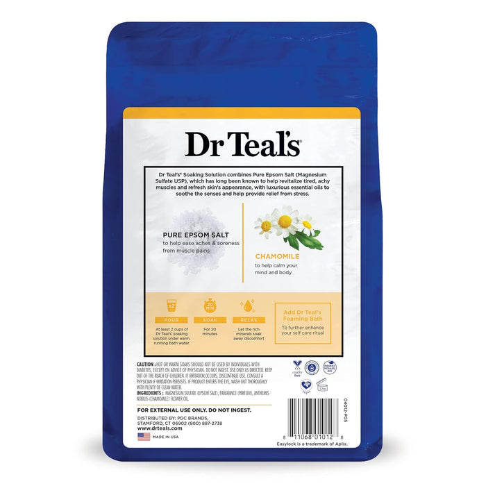 Dr. Teal's Epsom Salt Soaking Solution Chamomile (1.36kg)
