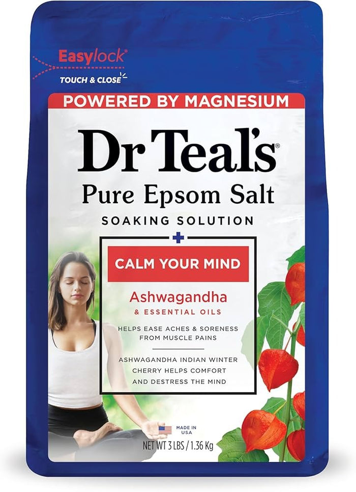 Dr. Teal's Epsom Salts Calm Your Mind (Ashwagandha)