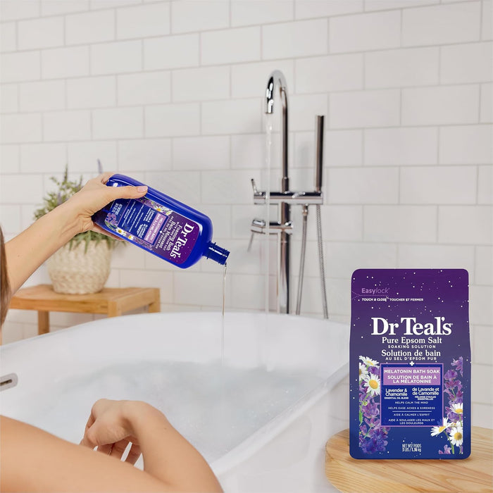 Dr. Teal's Melatonin Epsom Soak (1.36kg)