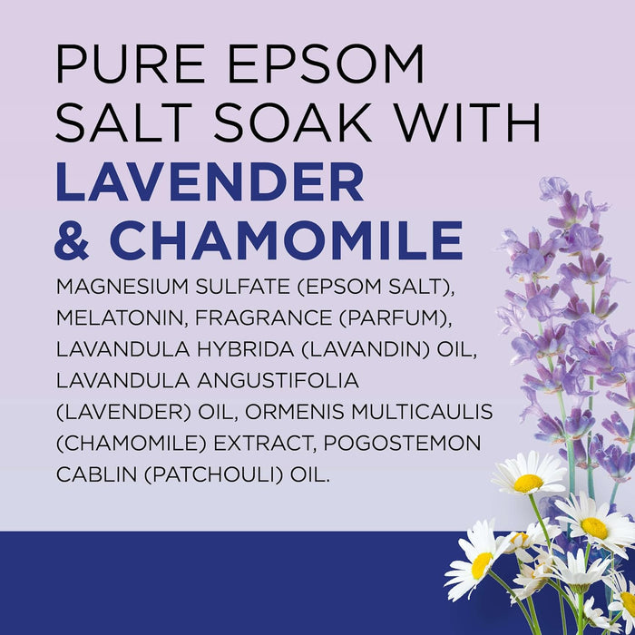 Dr. Teal's Melatonin Epsom Soak (1.36kg)