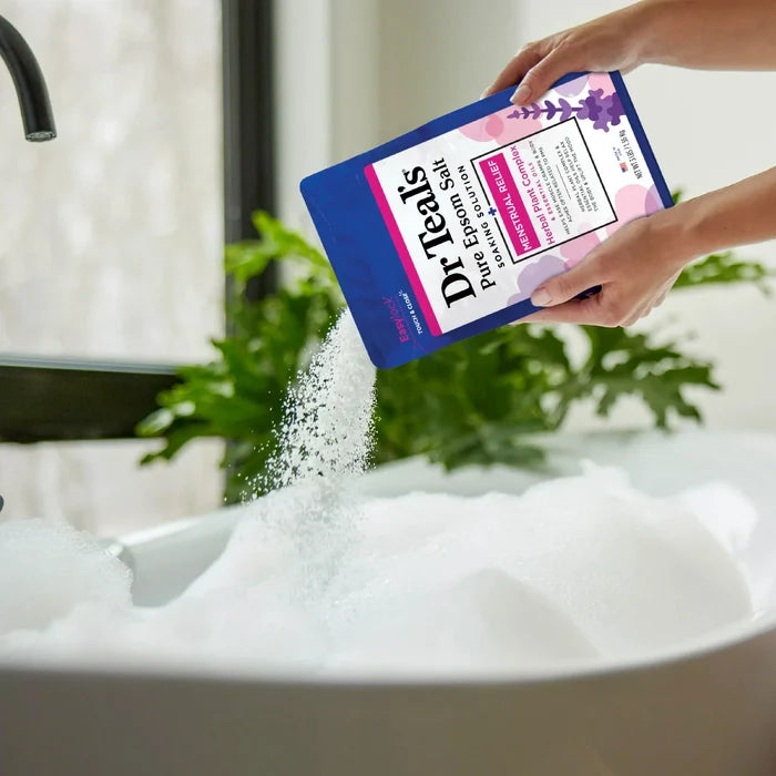 Dr. Teal's Pure Epsom Salt Menstral Relief Soaking Solution (1.36kg)
