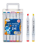Eazy Kids Dual Markers Set (24 Pcs)