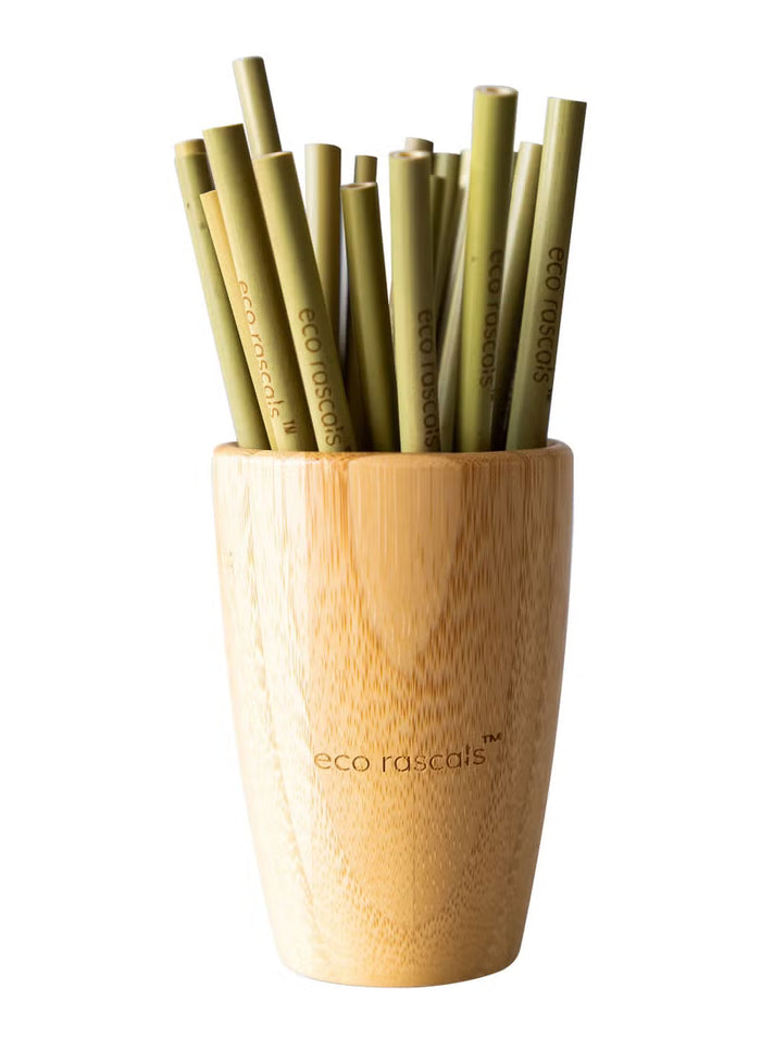 Eco Rascals Reusable Bamboo Straws (5 Pcs)