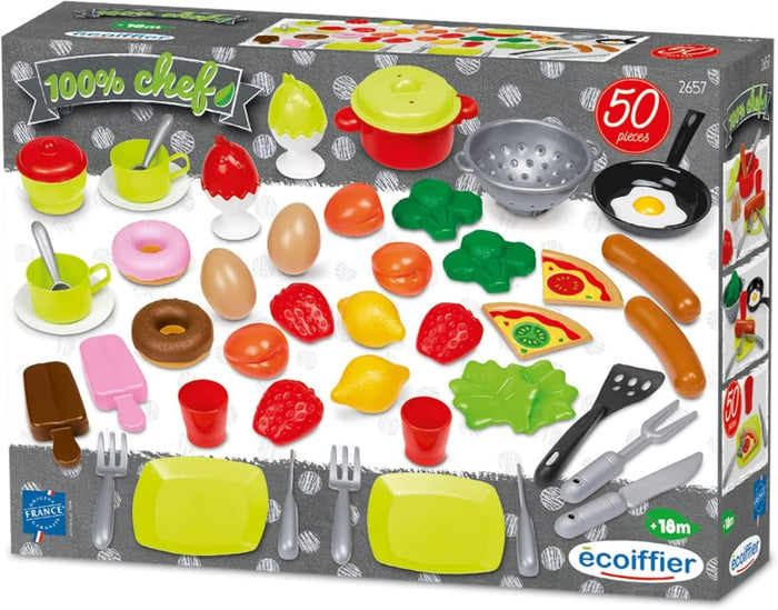 Ecoiffier 50 Pieces Cooking Set