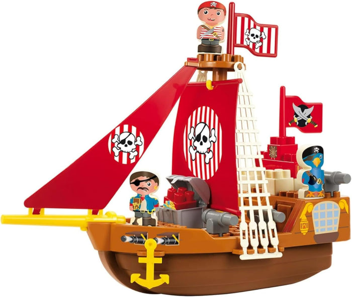 Ecoiffier Abrick Pirate Boat Playset