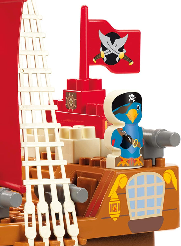 Ecoiffier Abrick Pirate Boat Playset