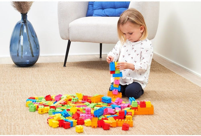 Ecoiffier Abrick Stacking Brick Half Moon Bag (150 Pieces)