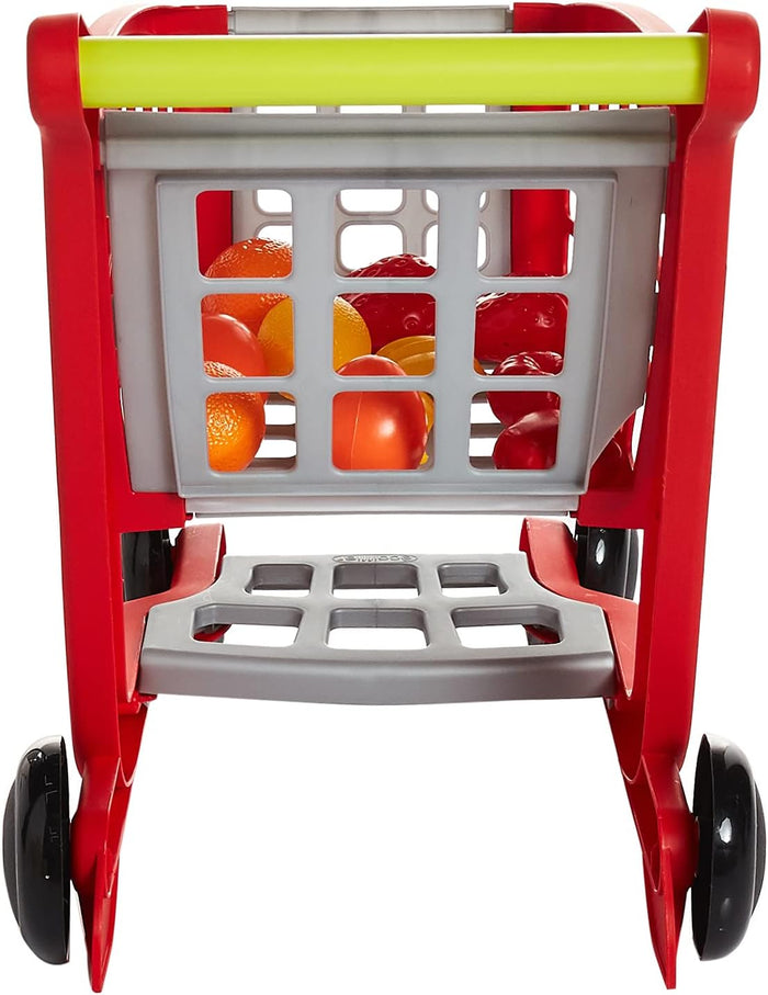 Ecoiffier Bubble Cook Garnished Supermarket Trolley