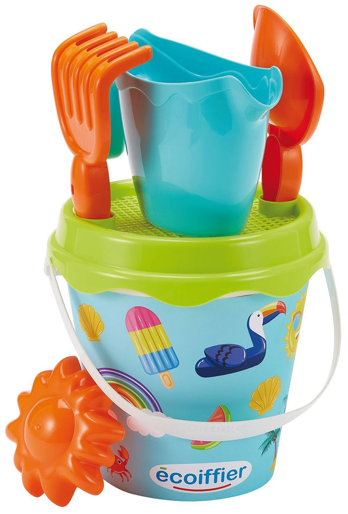 Ecoiffier Garnished Holidays Bucket (17cm)