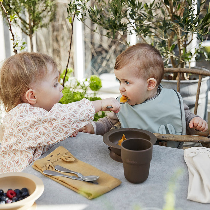 Elodie Baby Bib (Mineral Green / Bibs)