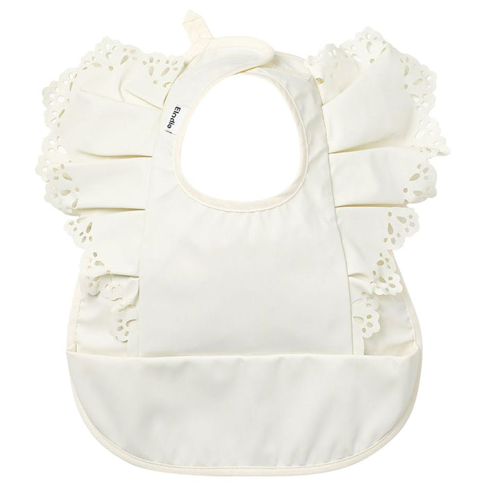 Elodie Baby Bib | Vanilla White / Bibs