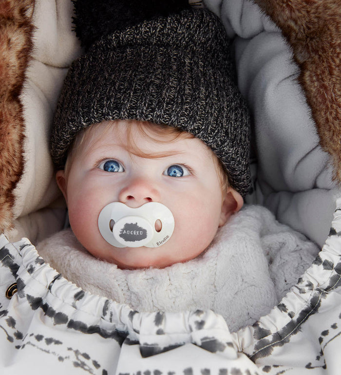 Elodie Baby Pacifier (Tidemark Drops, 3 Months +)