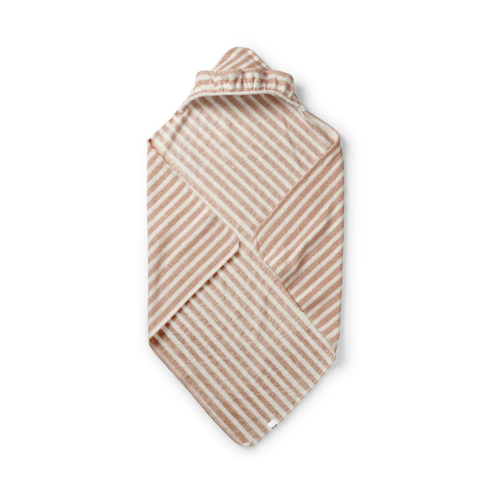 Elodie Hooded Towel (Candy Stripes)