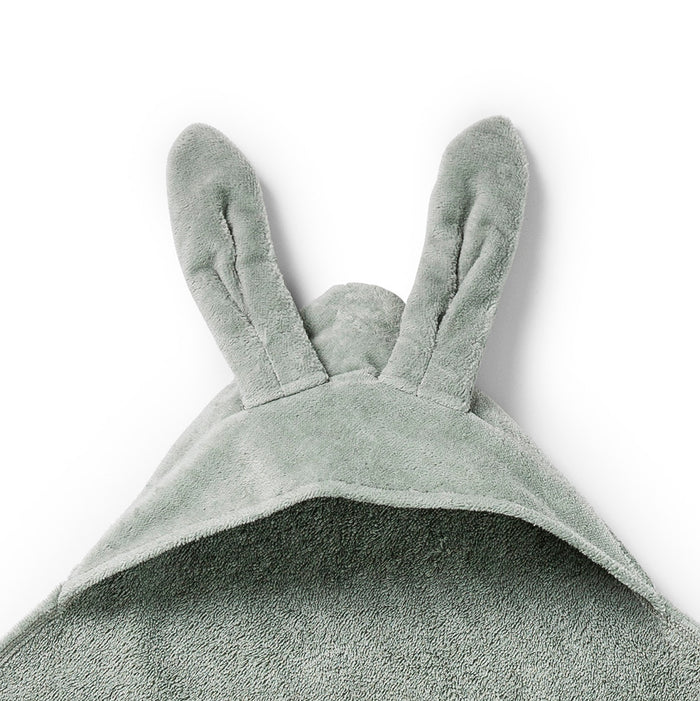 Elodie Hooded Towel (Mineral Green)