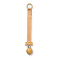 Elodie Pacifier Clip Wood Pacifiers (Gold)