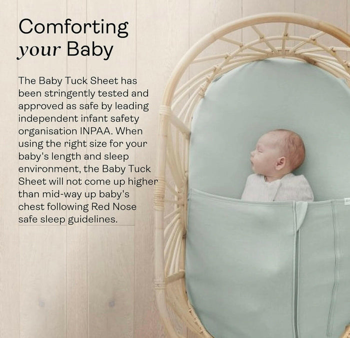Ergo Pouch Grey Marle Bassinet Tuck Sheet TOG 0.2-1.0.