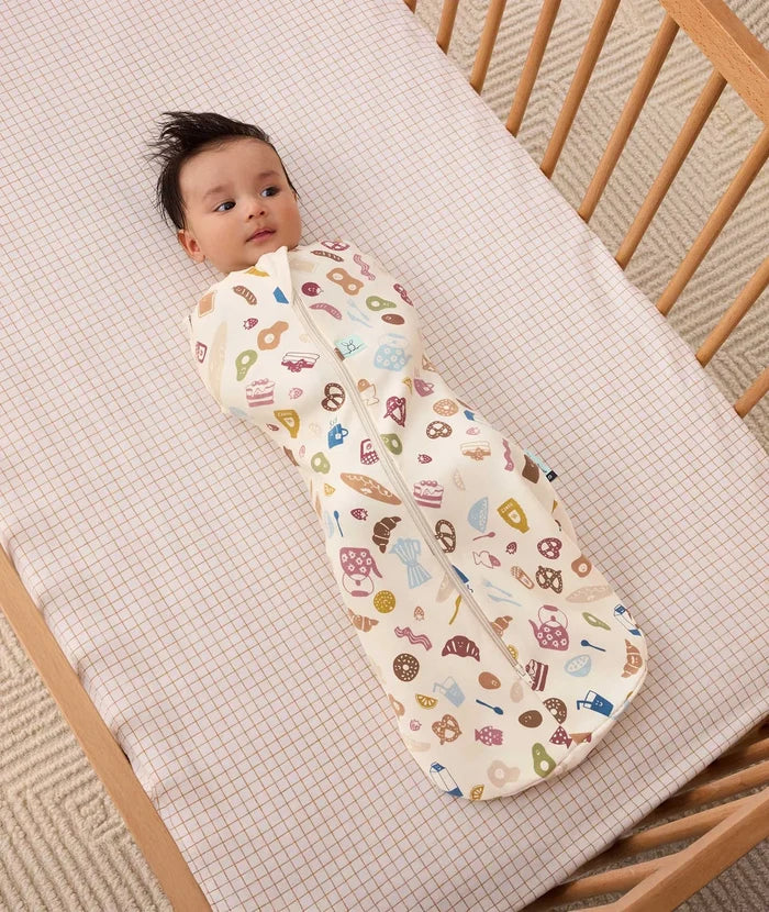 ErgoPouch Cocoon Swaddle Sack 1.0 TOG (Bon Appetit, 3-6 months).