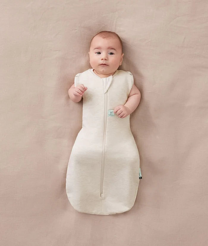 ErgoPouch Cocoon Swaddle Sack 1.0 TOG, Oatmeal Marle