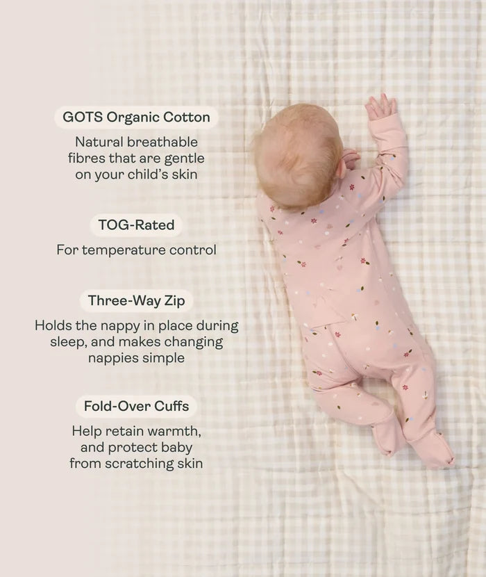 ErgoPouch Layers Long Sleeve (Elephant Parade, 0-3 Months)