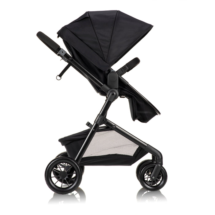 Evenflo Pivot Modular Travel System with LiteMax Infant Car Seat (Casual Gray)