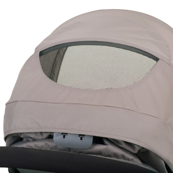 Evenflo Pivot Modular Travel System With LiteMax Infant Car Seat (Desert Tan)