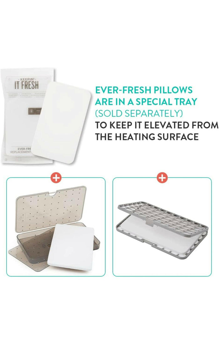 Ever-Fresh Replacement Pillow by Prince Lionheart, 2 Pack.