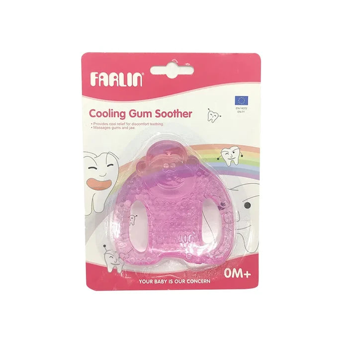 Farlin Cooling Gum Soother (Assorted Pink)
